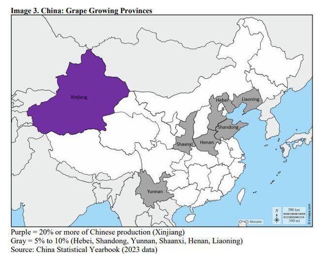 奇异果体育202425 年度中国鲜食葡萄产量为 1420 万吨比上年增加 5%(图3)