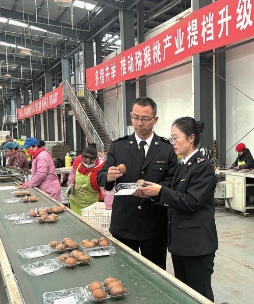 奇异果体育宝鸡海关：设立“绿色通道”全面